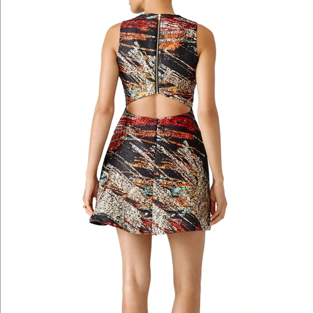Hunter Bell Printed Shimmer Dress - Picture 2 of 4